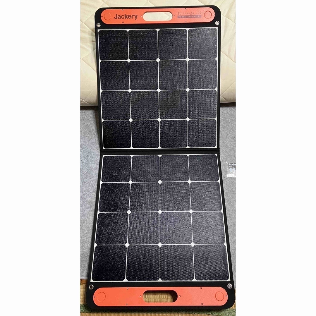 Jackery SolarSaga 100W ソーラーパネル 美品スマートフォン/携帯電話