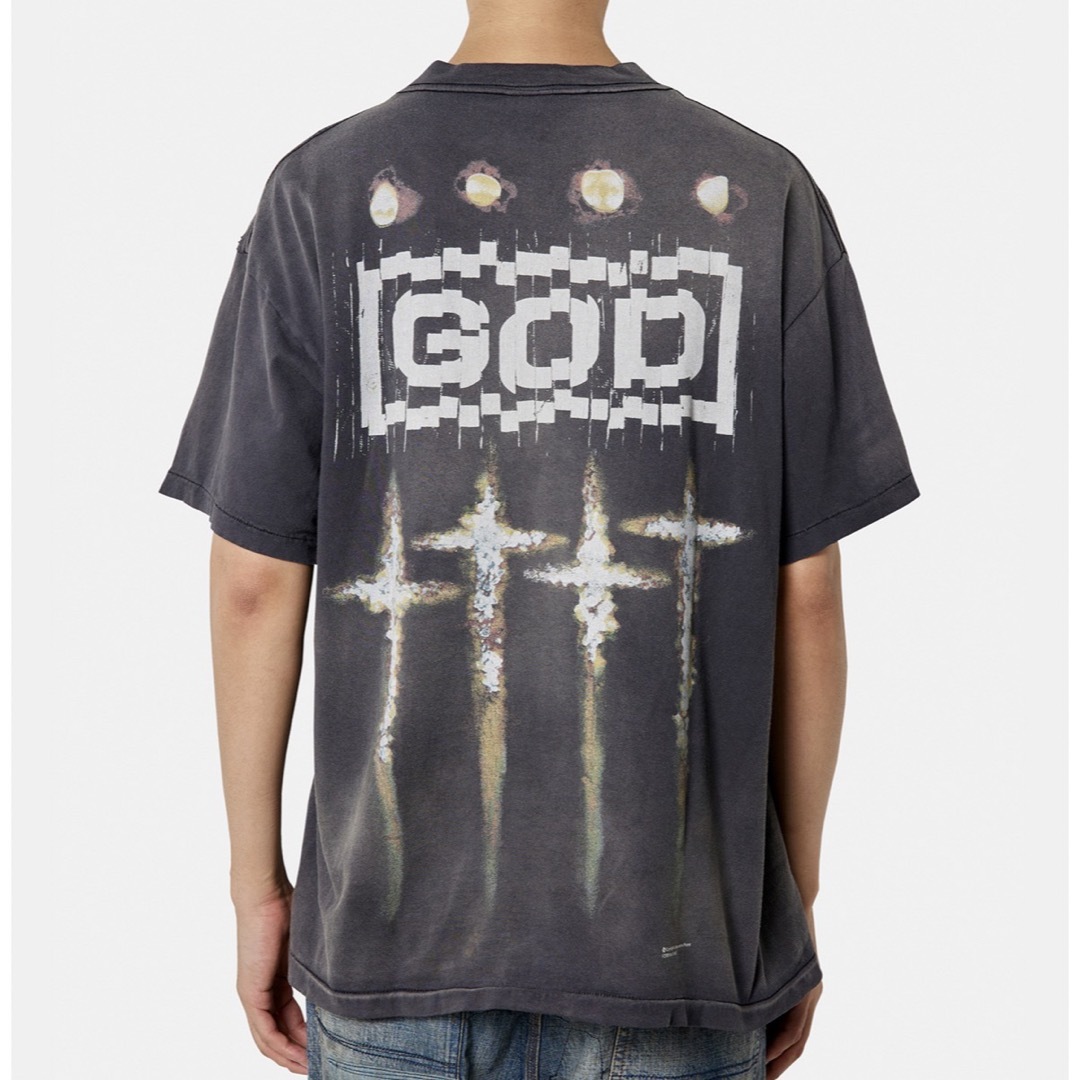 セントマイケル FORSOMEONE GOD  TEE  サイズL