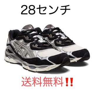 アシックス(asics)のAsics Gel-NYC  Ivory/Clay Grey 28センチ(スニーカー)