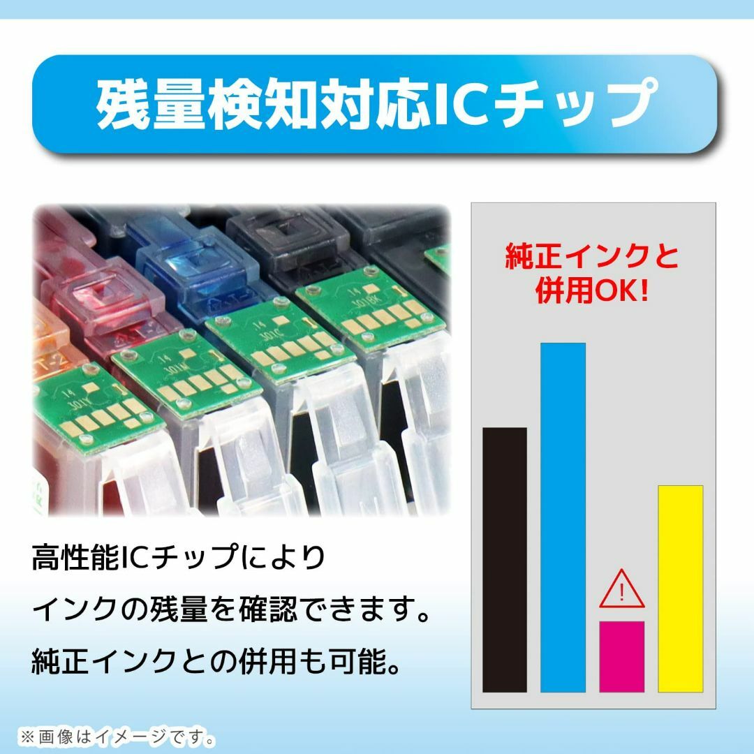 新着商品】エプソン用 サツマイモ SAT 互換インク 6色セット+ ブラック ...