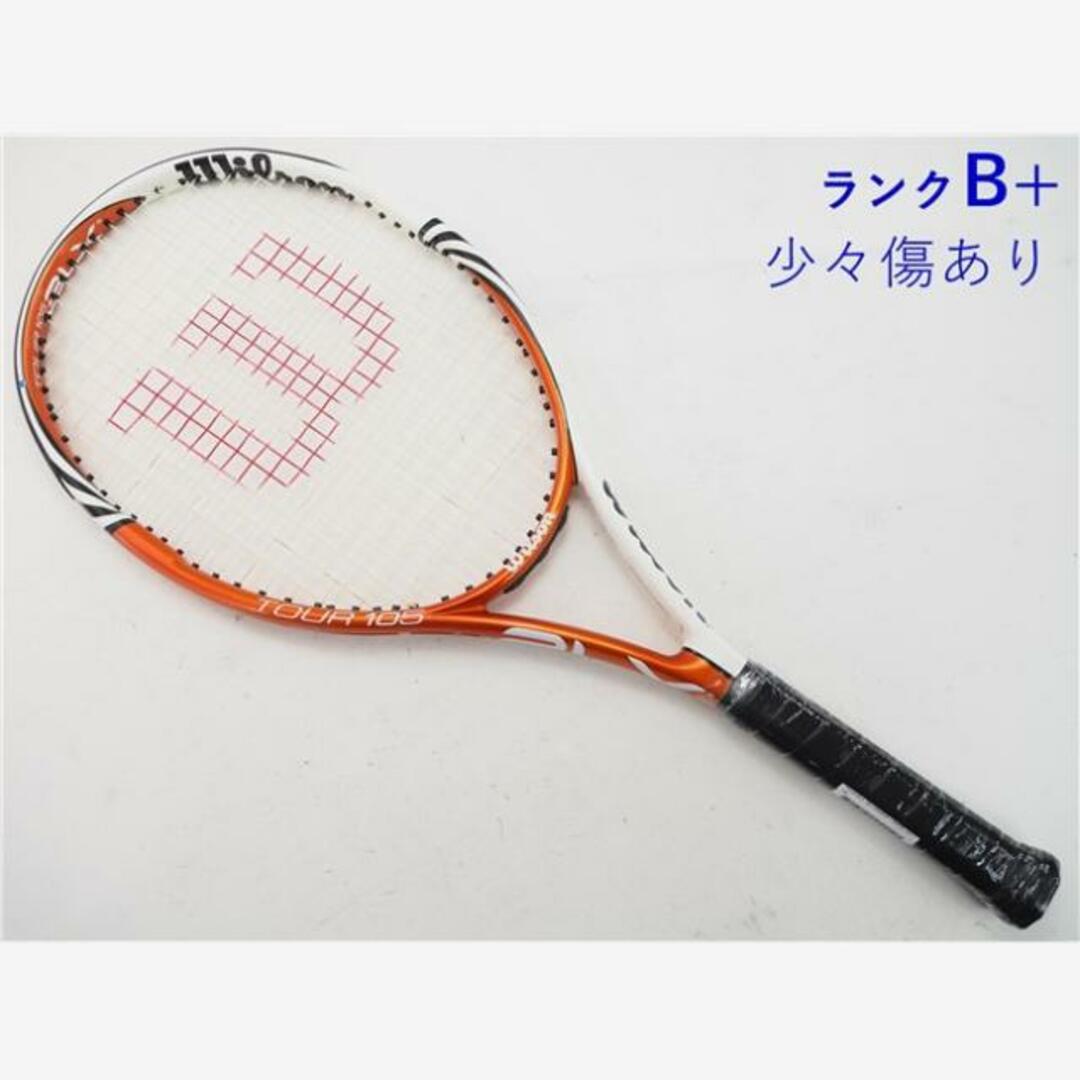 テニスラケット ウィルソン ツアー BLX 105 オレンジ×ホワイト 2011年モデル (G2)WILSON TOUR BLX 105 (ORANGE×WHITE) 2011