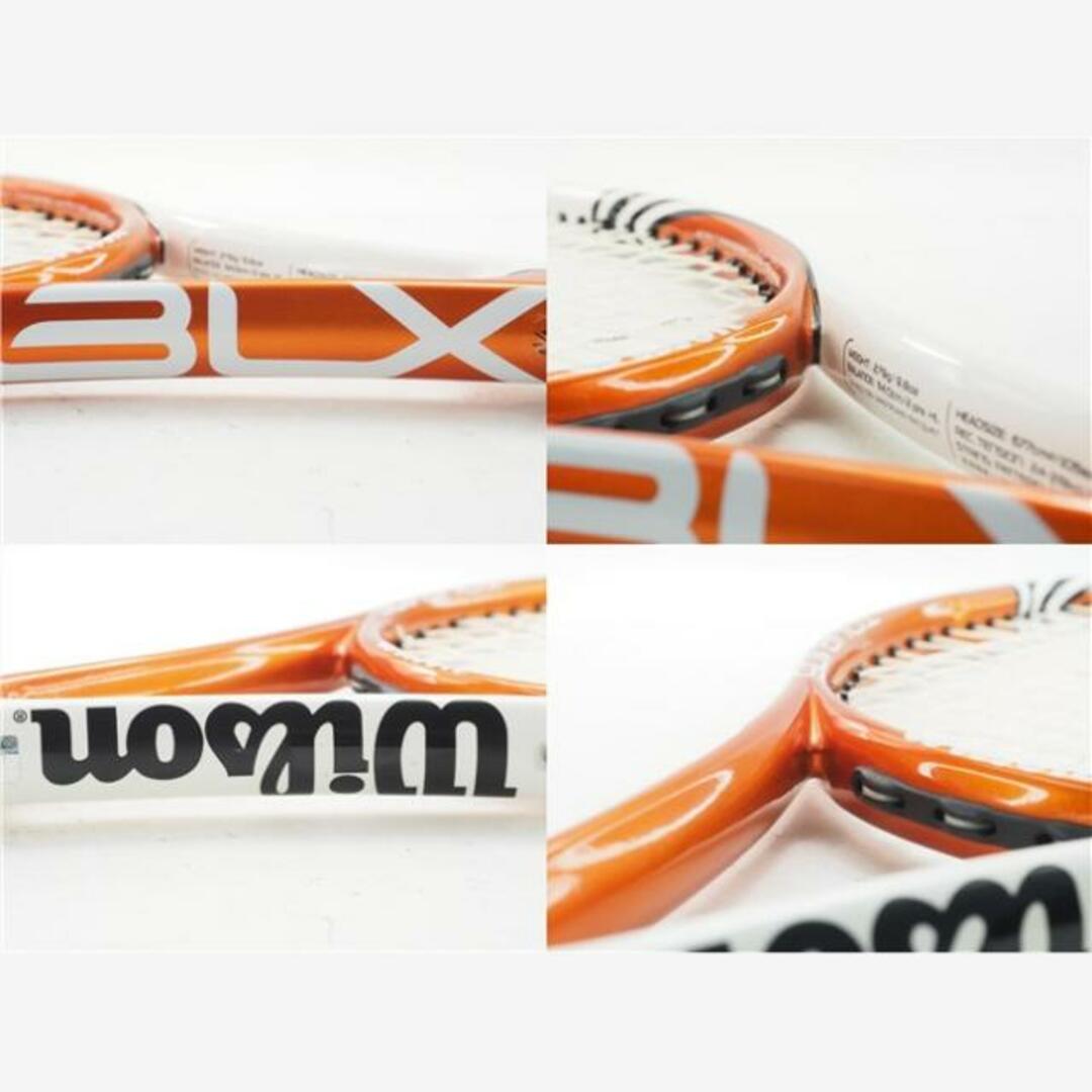 テニスラケット ウィルソン ツアー BLX 105 オレンジ×ホワイト 2011年モデル (G2)WILSON TOUR BLX 105 (ORANGE×WHITE) 2011