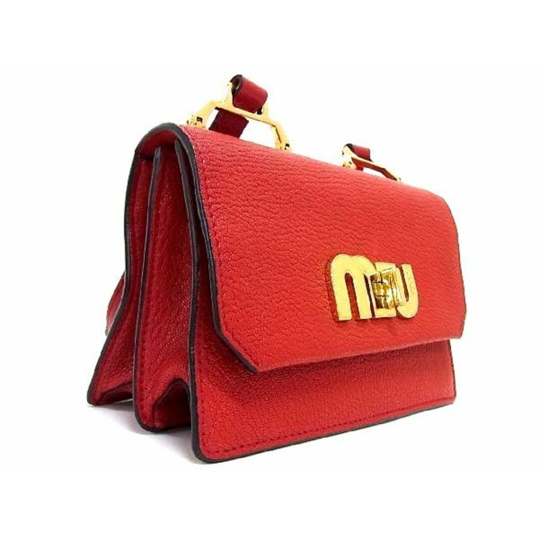 miumiu - □極美品□ miumiu ミュウミュウ 5BH087 レザー ターンロック