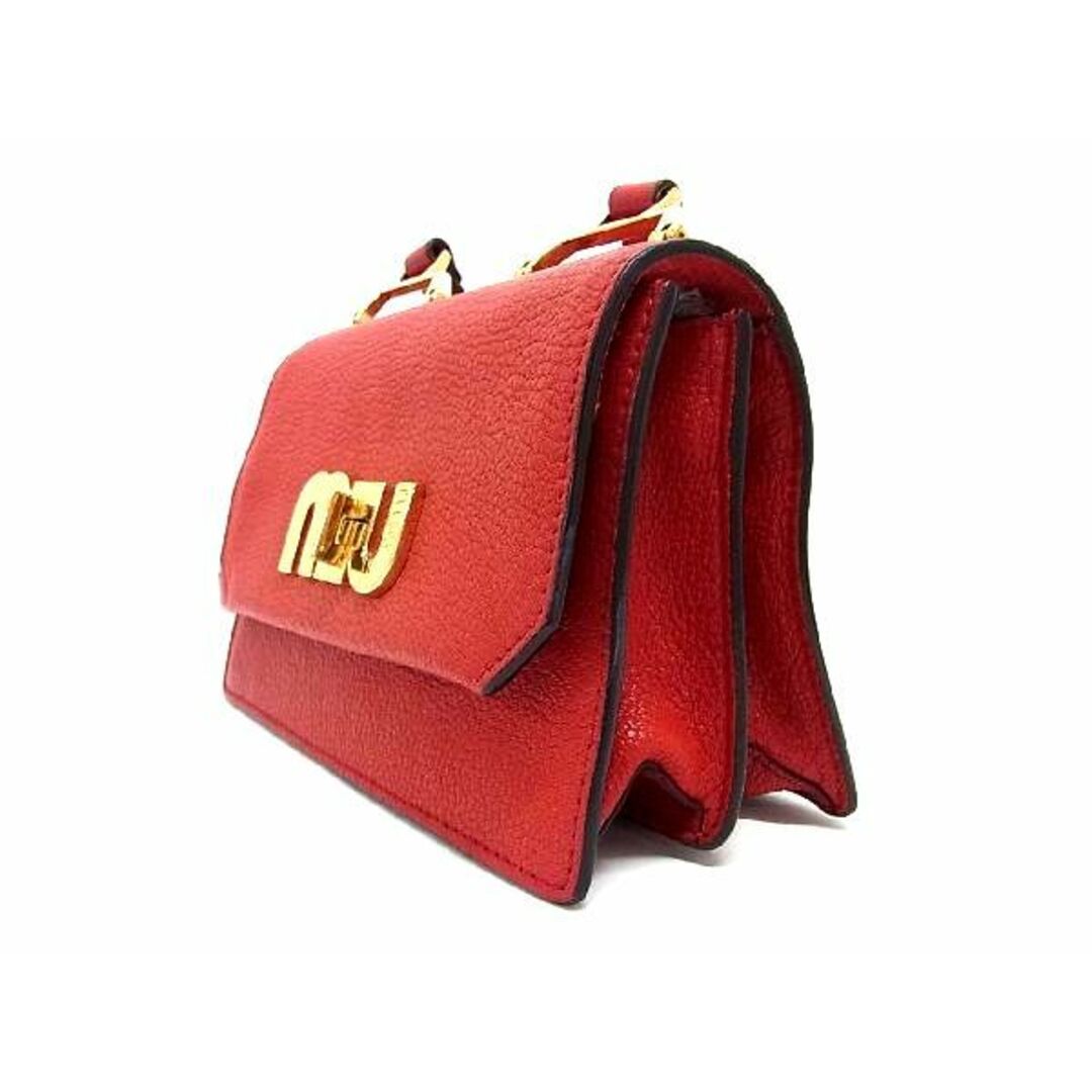 miumiu - □極美品□ miumiu ミュウミュウ 5BH087 レザー ターンロック