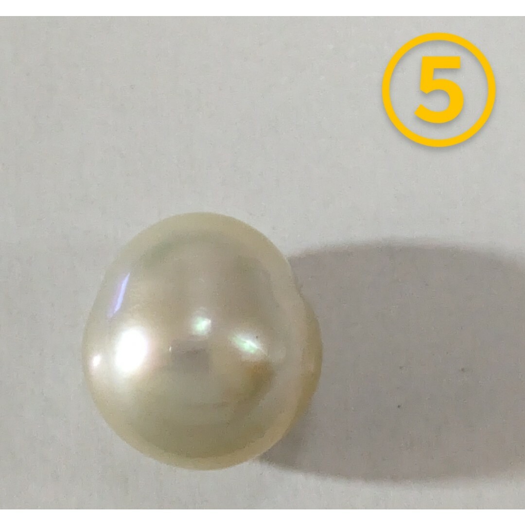 【格安SALE】⑤南洋白蝶貝真珠ルース約11.9mmのサムネイル