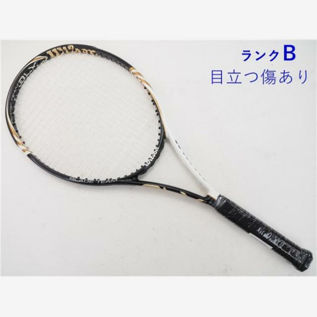 テニスラケット ウィルソン ブレイド チーム BLX 104 2011年モデル【一部グロメット割れ有り】 (G2)WILSON BLADE TEAM BLX 104 2011275インチフレーム厚