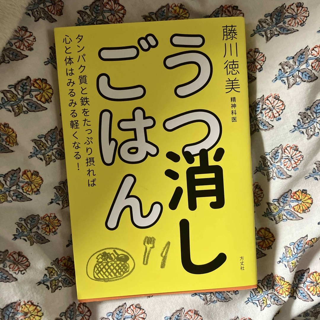 うつ消しごはん タンパク質と鉄をたっぷり摂れば心と体はみるみる軽く エンタメ/ホビーの本(健康/医学)の商品写真