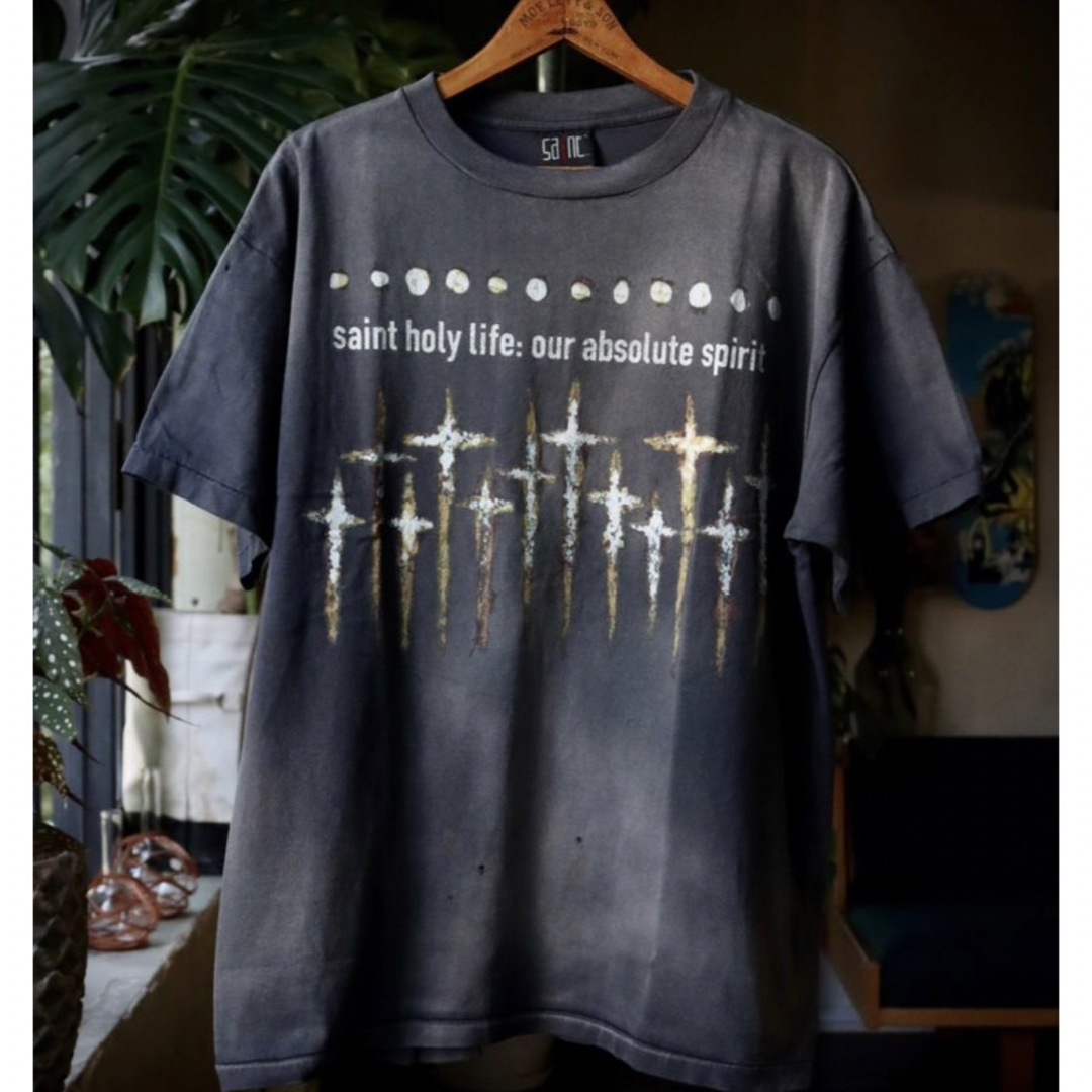 セントマイケル23AW FORSOMEONEコラボ GOD FS_SS TEE-