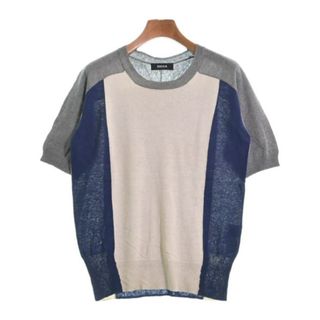 ズッカ(ZUCCa)のZUCCa ズッカ ニット・セーター M グレーx白等 【古着】【中古】(ニット/セーター)