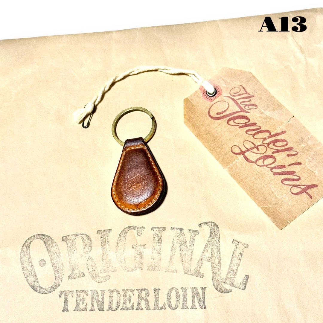 TENDERLOINのレザーキーホルダー