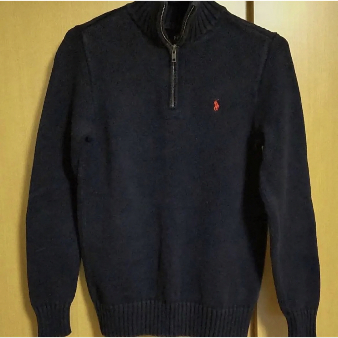 POLO RALPH LAUREN(ポロラルフローレン)のPOLO by Ralph Lauren ポロラルフローレン ハーフジップニット メンズのトップス(ニット/セーター)の商品写真