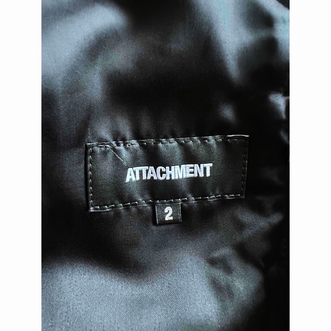 ATTACHIMENT(アタッチメント)のATTACHMENT（アタッチメント）　ブルゾン　黒　サイズ2 メンズのジャケット/アウター(ブルゾン)の商品写真