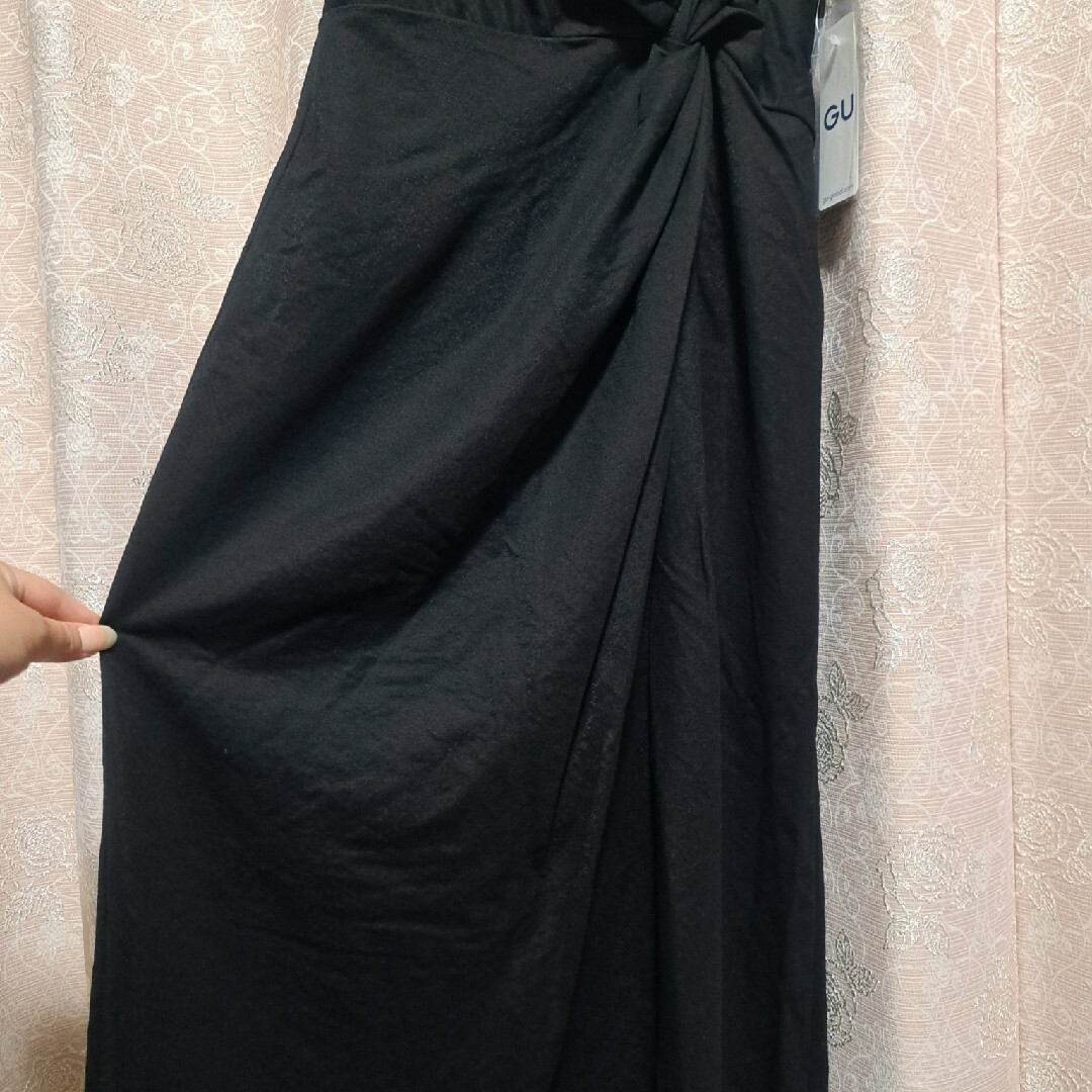 GU(ジーユー)のノットナロースカート レディースのスカート(ロングスカート)の商品写真