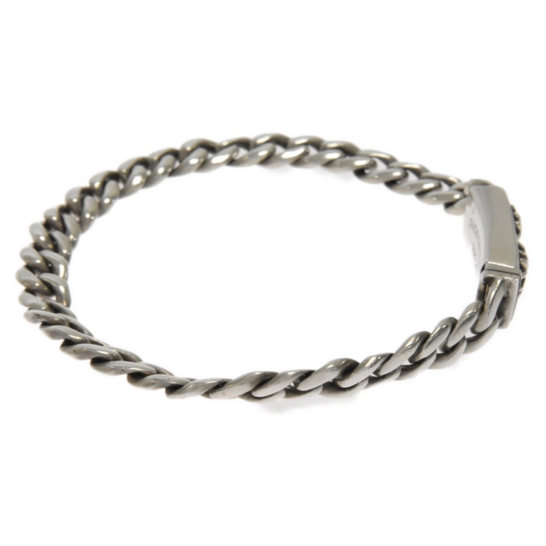 CHROME HEARTS クロムハーツ ID MINI CHX DIA BRACELET CHプラス ダイヤミニIDブレスレット シルバー 3