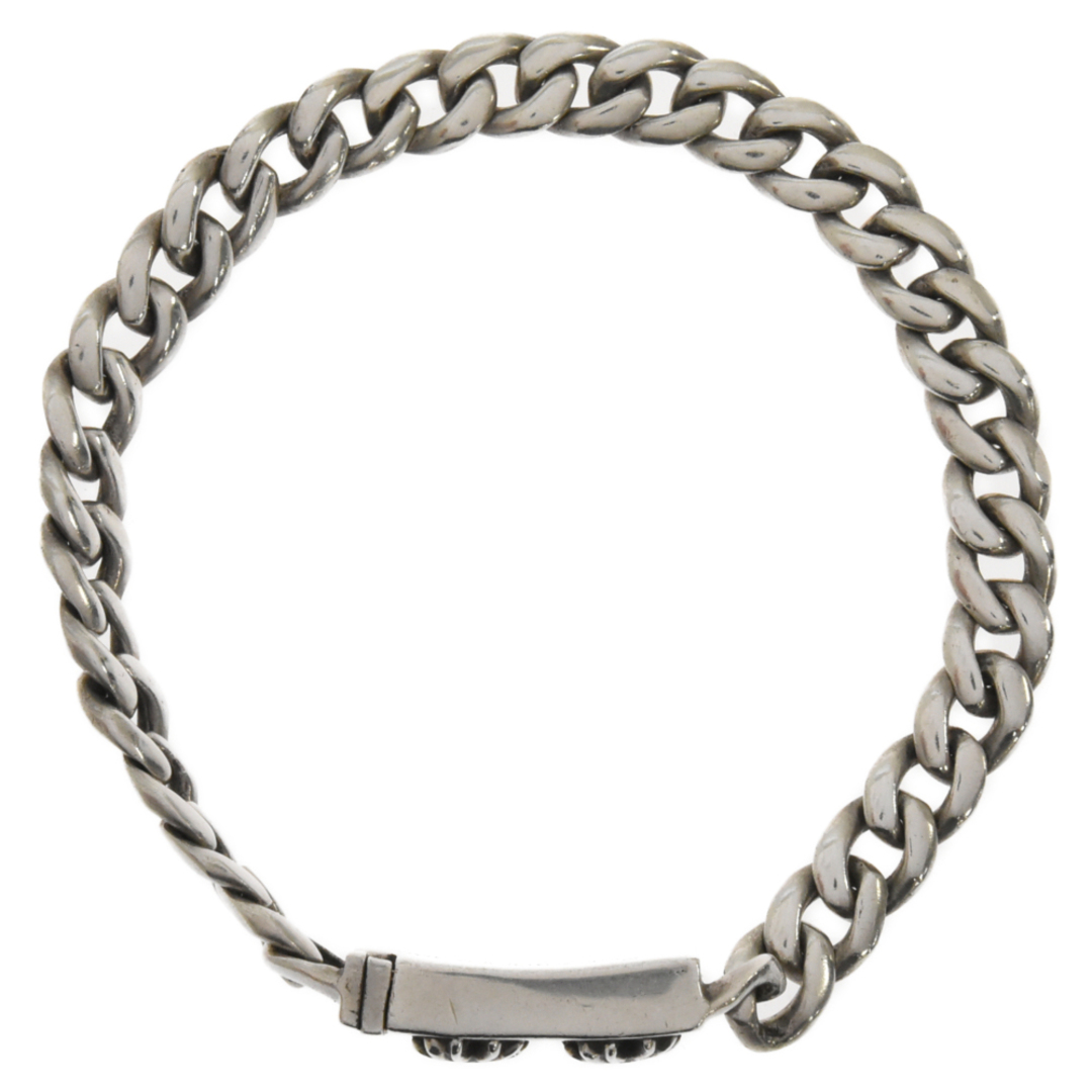 CHROME HEARTS クロムハーツ ID MINI CHX DIA BRACELET CHプラス ダイヤミニIDブレスレット シルバー 4