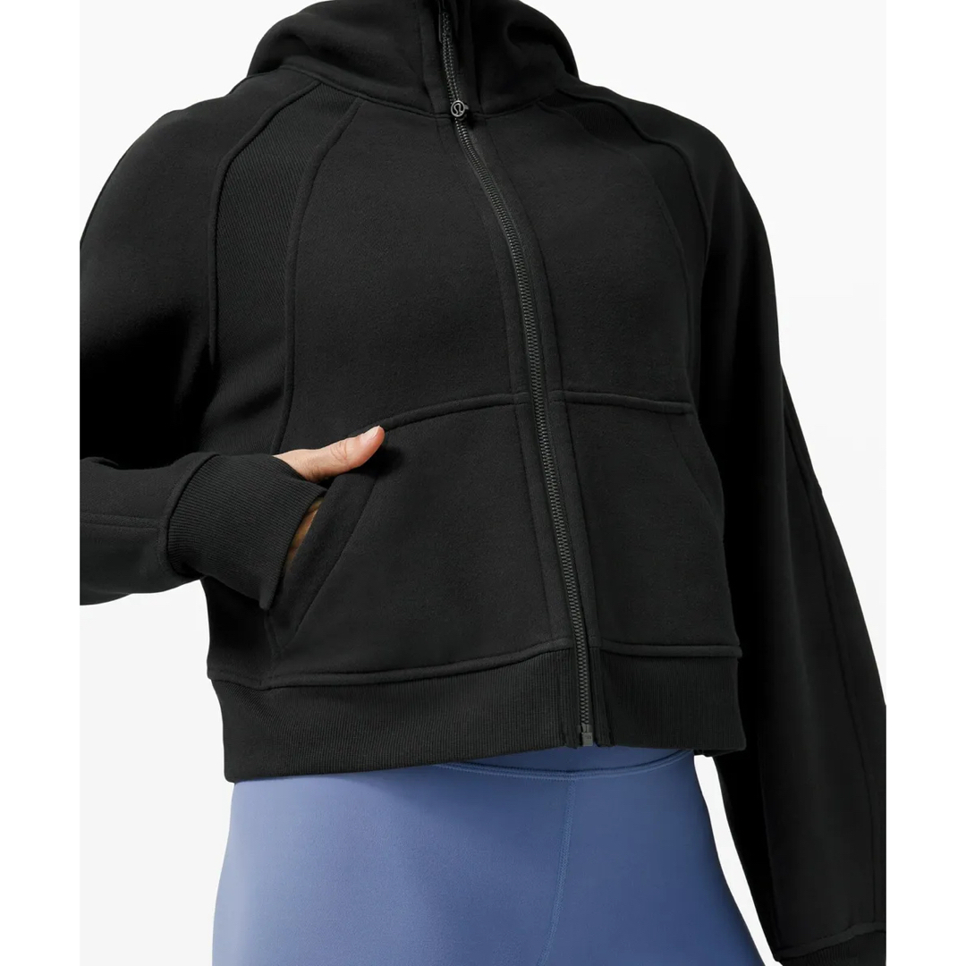 lululemon(ルルレモン)のルルレモン　Scuba Oversized Full Zip ヨガ　スポーツ スポーツ/アウトドアのトレーニング/エクササイズ(ヨガ)の商品写真