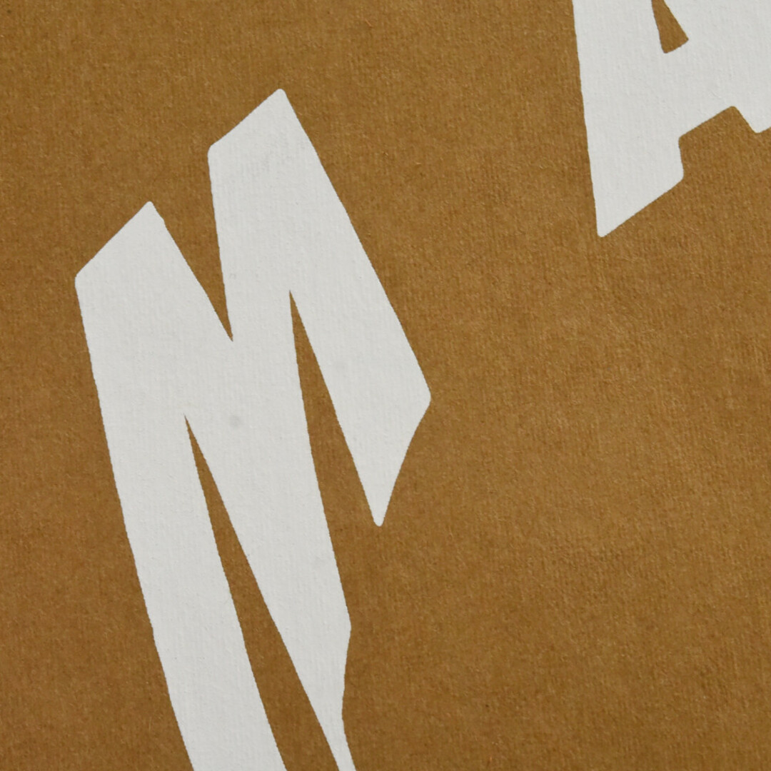 Marni(マルニ)のMARNI マルニ 21SS ロゴプリント セルロース ショッピング トート バッグ ブラウン SHMQ0000A8 メンズのバッグ(トートバッグ)の商品写真