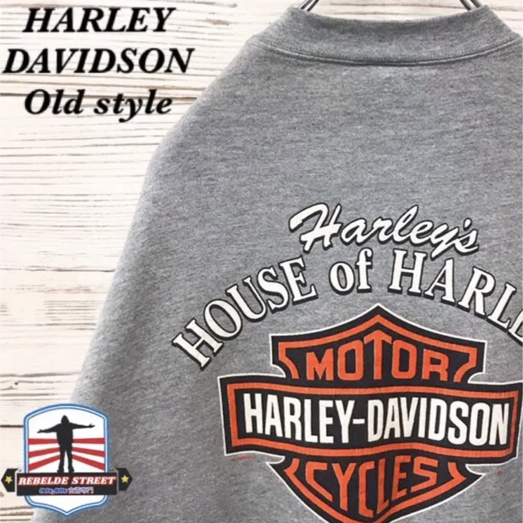 ハーレーダビッドソン Harley-Davidson スウェット グレー