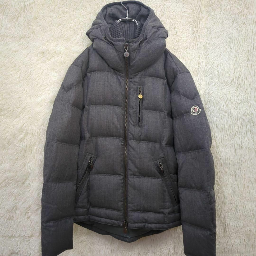 MONCLER　モンクレール　ヴァノアーズ　ダウンジャケット　グレー