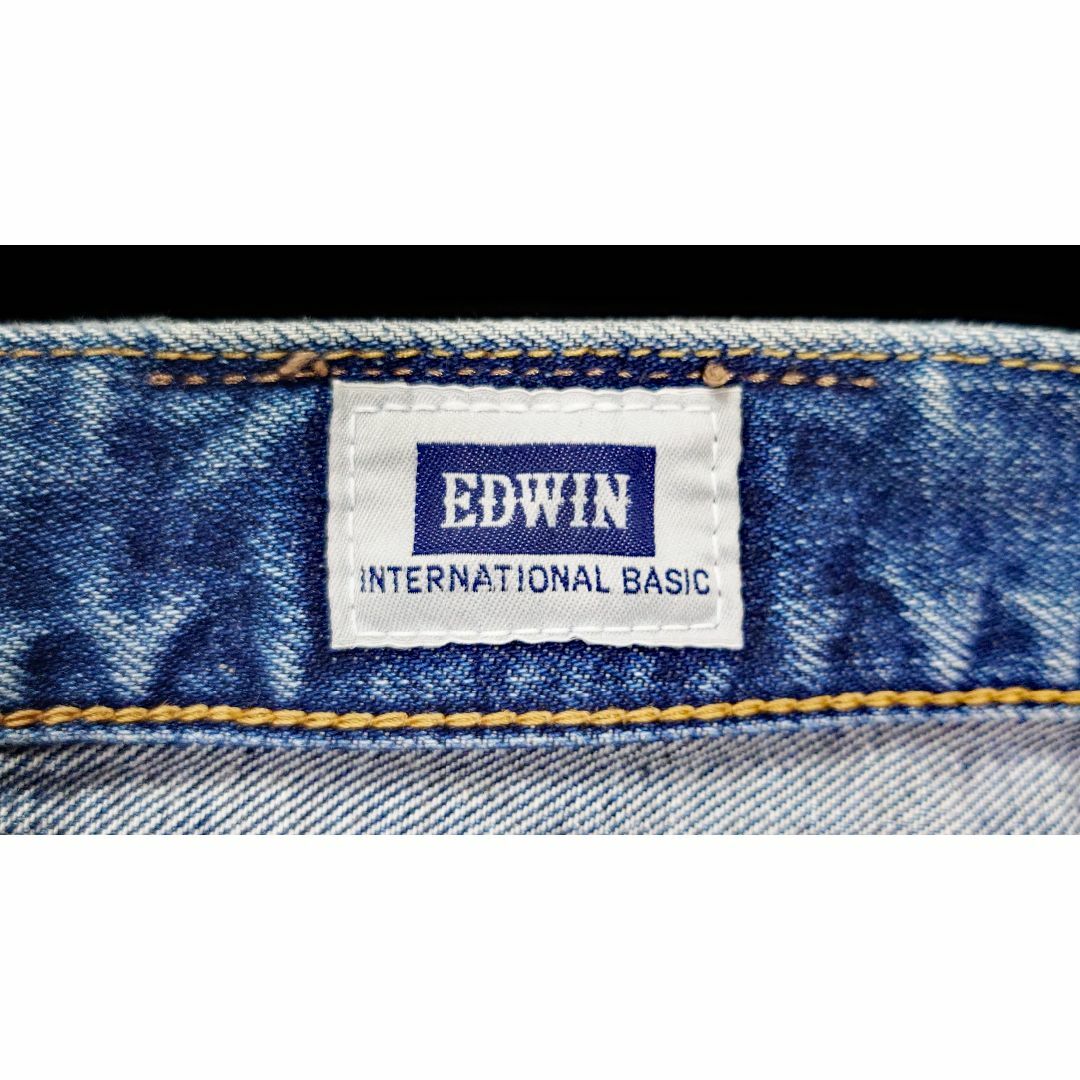 EDWIN ネイビー 403 ストレートデニムジーンズ エドウィン 30 紺