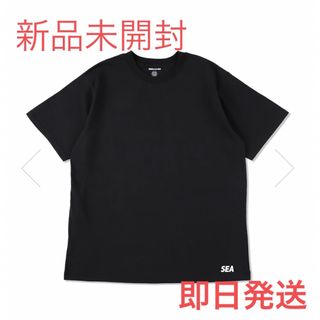 ウィンダンシー(WIND AND SEA)のwind and sea PLAIN S/S TEE / BLACK L(Tシャツ/カットソー(半袖/袖なし))