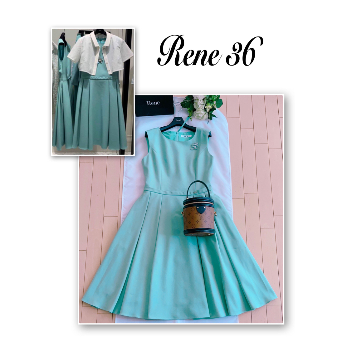 Rene 2020年フィット&フレアワンピース36 新品同様 Foxey | フリマアプリ ラクマ