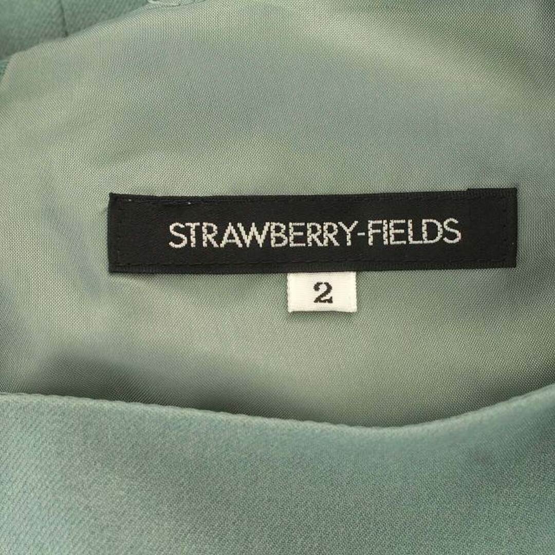 STRAWBERRY-FIELDS(ストロベリーフィールズ)のストロベリーフィールズ STRAWBERRY ワンピース 2 グリーン 緑 レディースのワンピース(ひざ丈ワンピース)の商品写真