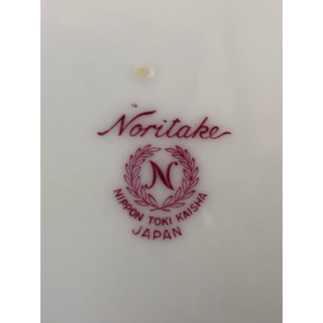 Noritake(ノリタケ)の懐かしい昭和レトロ商品☆オールドノリタケ    赤薔薇  井上武 金彩　飾り絵皿 エンタメ/ホビーのコレクション(その他)の商品写真