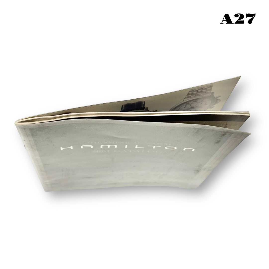 Hamilton - 希少品! HAMILTON ハミルトン ウォッチ カタログ 2001年