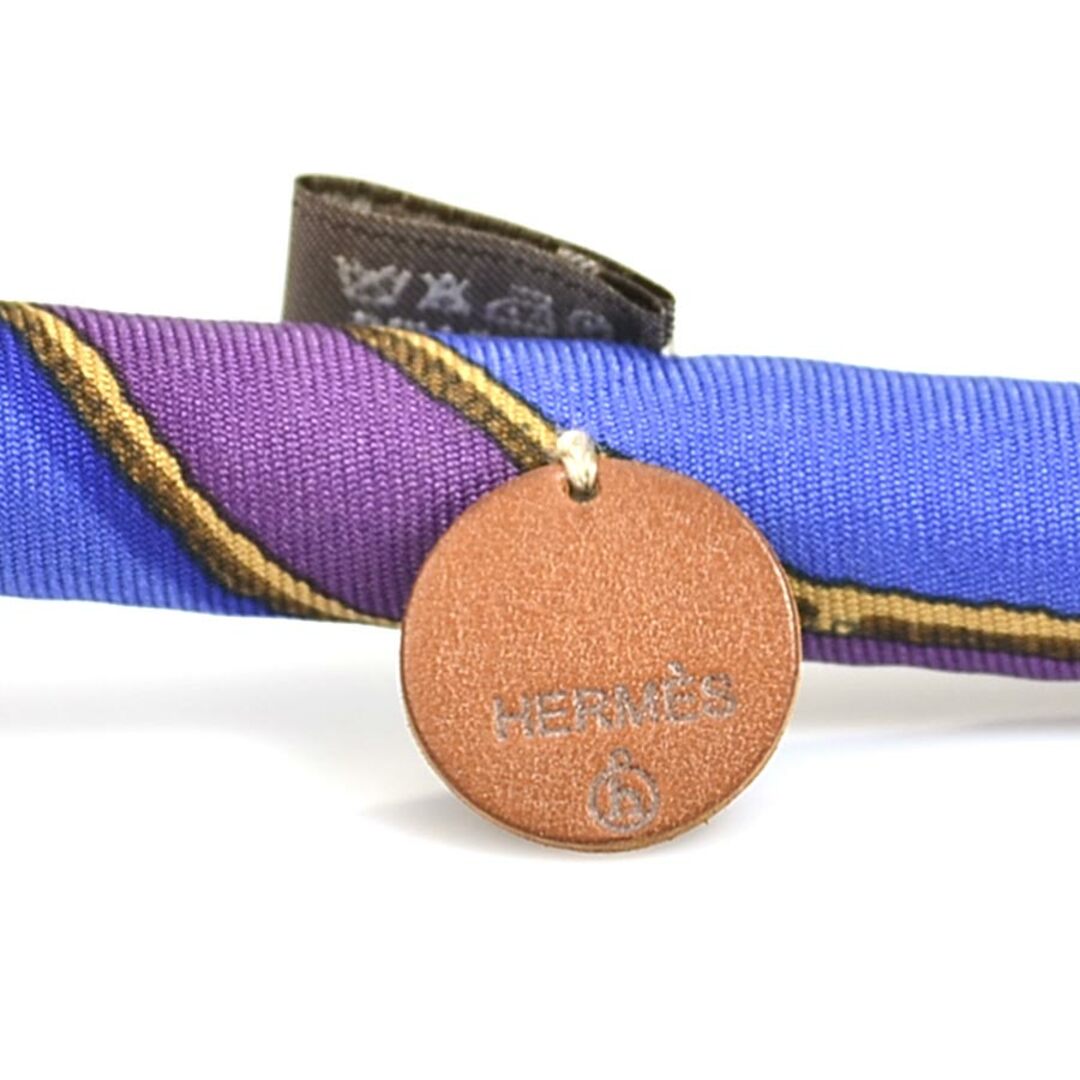 エルメス HERMES チョーカー プティアッシュ プチH シルク/メタル ブルー/マルチカラー ユニセックス 送料無料【中古】 e56346a エルメス HERMES チョーカー プティアッシュ プチH シルク/メタル ブルー/マルチカラー ユニセックス 送料無料 e56346a