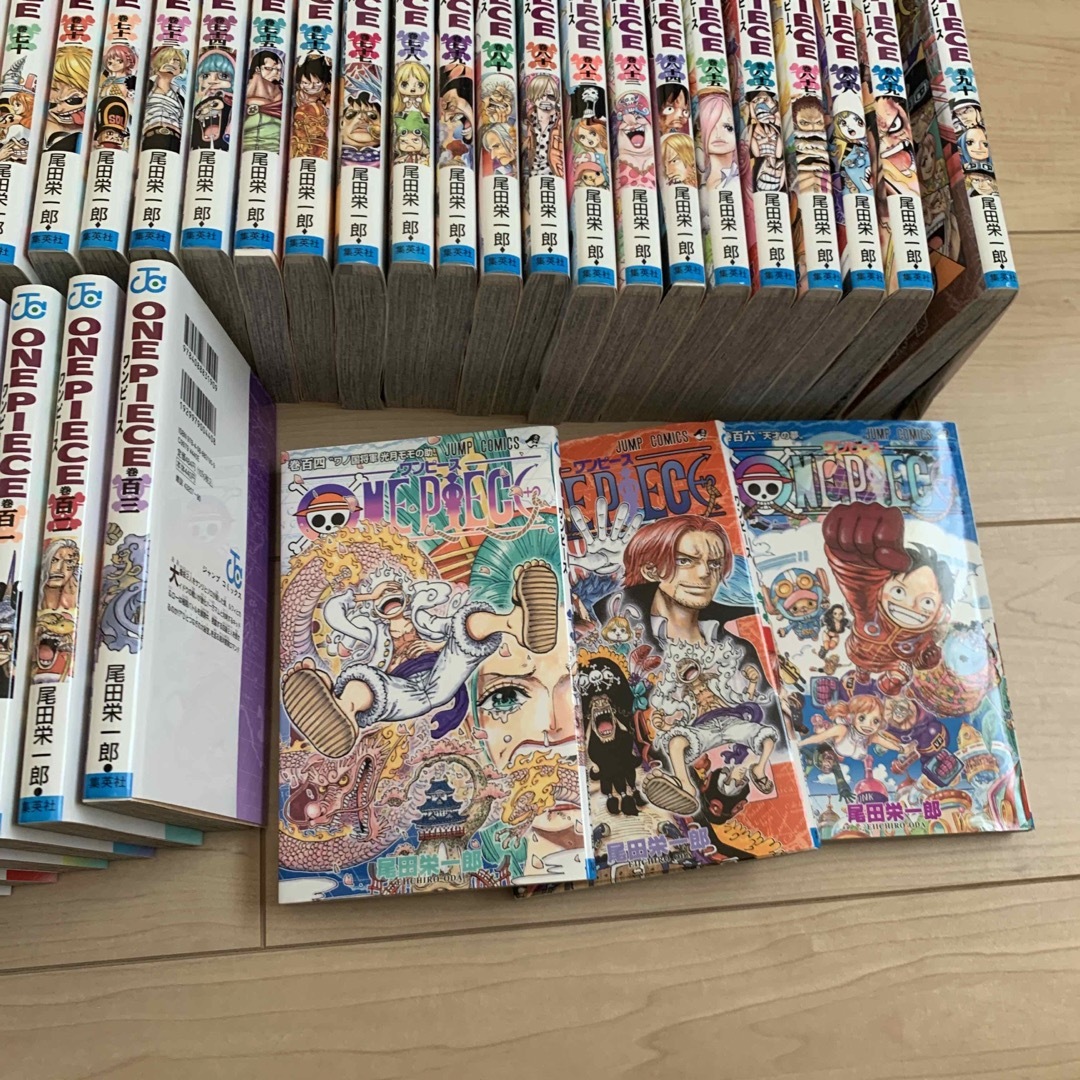 ONE PIECE 1〜106巻（最新刊まで）まとめ売り