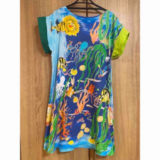 ツモリチサト(TSUMORI CHISATO)のダイバー　Tシャツワンピース　ツモリチサト  (ひざ丈ワンピース)