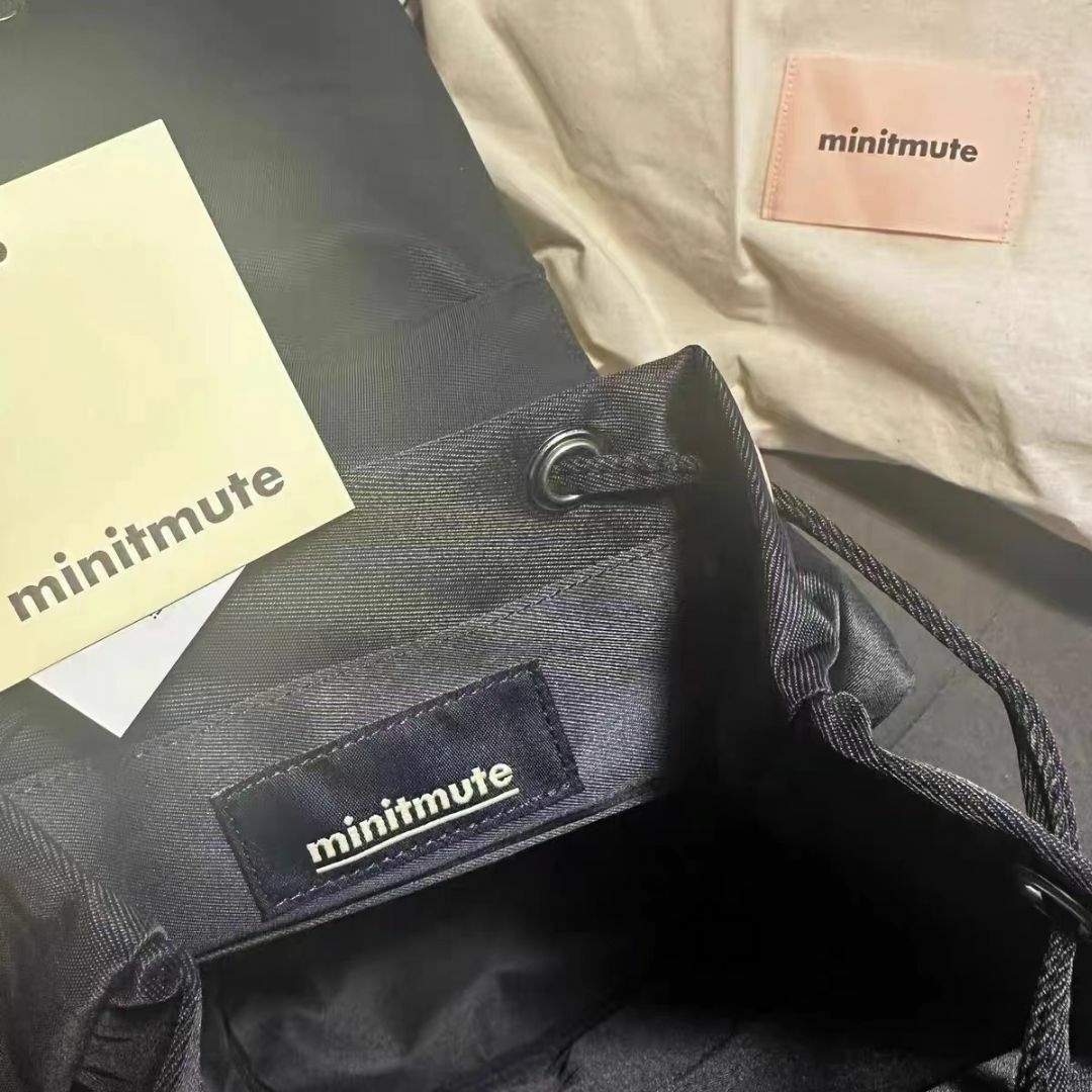 minitmute ミニットミュート リュック バックパック BLACK