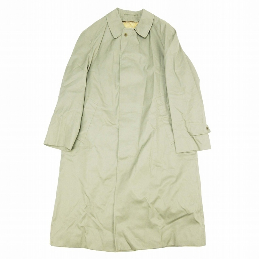 美品 アクアスキュータム AQUASCUTUM ステンカラー コート HE8