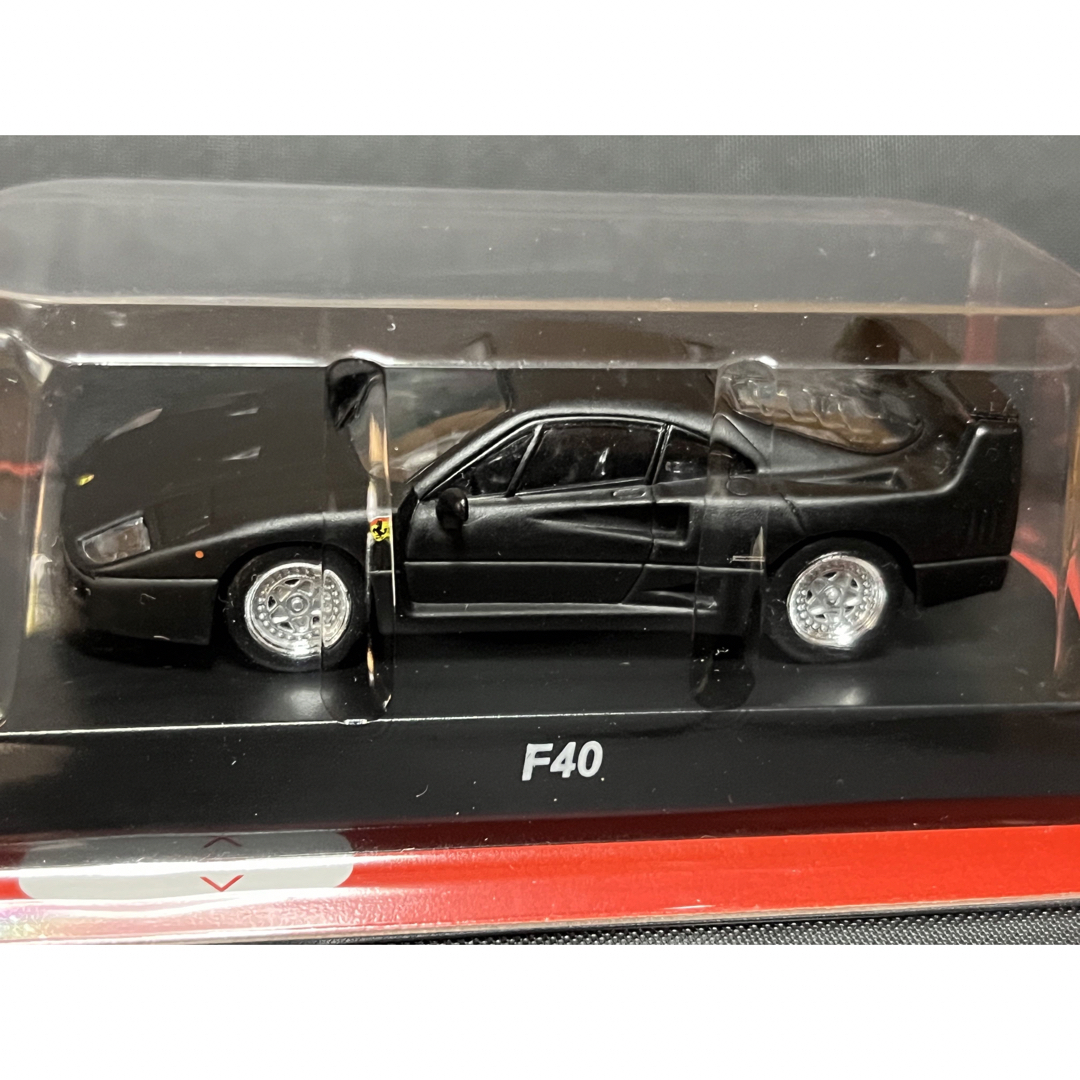 京商 - 京商 1/64 フェラーリミニカー7 F40 マットブラック 京商 - 京商 1/64 フェラーリミニカー7 F40 マットブラック