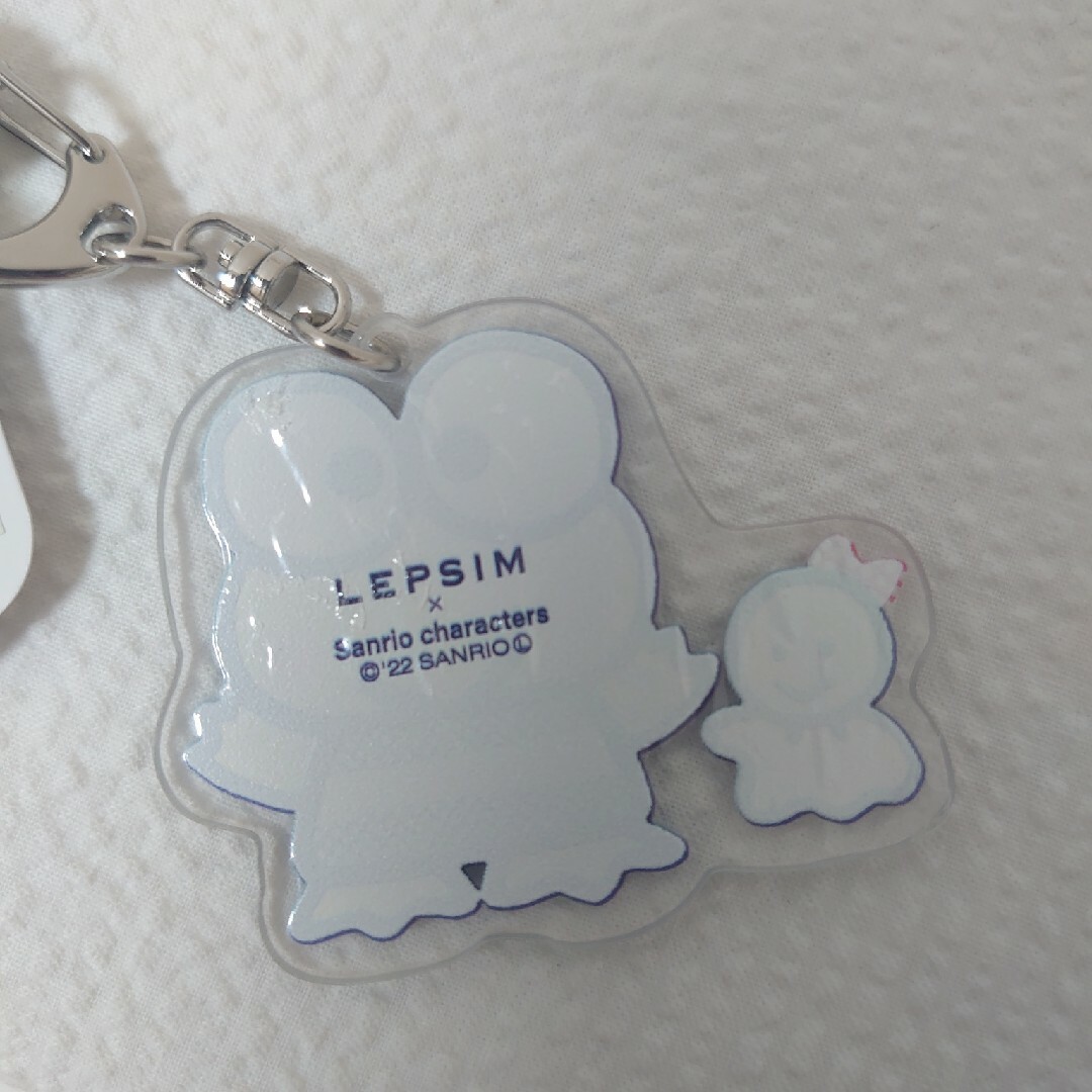 LEPSIM(レプシィム)の新品☆レプシィム&サンリオコラボ☆けろけろけろっぴ☆キーホルダー レディースのファッション小物(キーホルダー)の商品写真