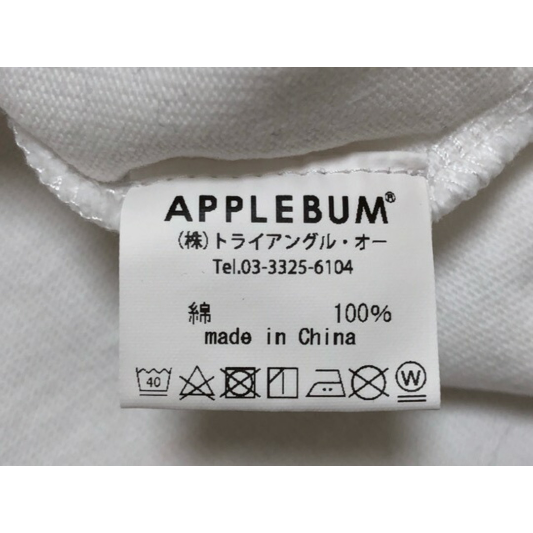 APPLEBUM 転写 Tシャツ XL ビッグ 半袖 総柄 ポリシャツ