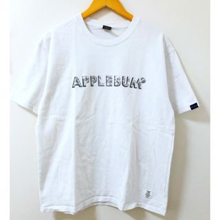 APPLEBUM 転写 Tシャツ XL ビッグ 半袖 総柄 ポリシャツ