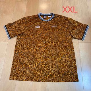 シュプリーム(Supreme)のSupreme Umbro  Soccer Jersey Orange XXL(Tシャツ/カットソー(半袖/袖なし))