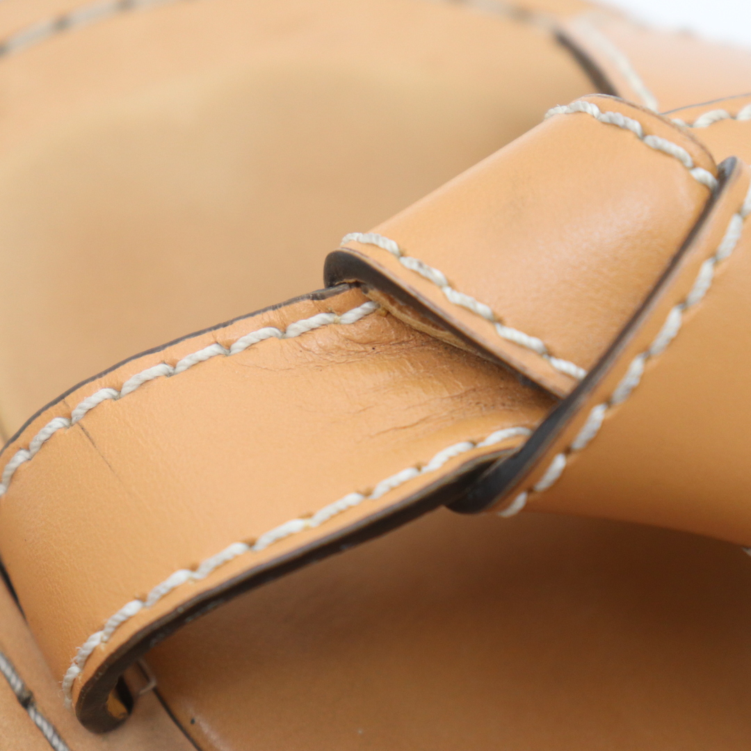 LOEWE - ITFGIU7D748M ロエベ ゲート フラット サンダルの通販 LOEWE - ITFGIU7D748M ロエベ ゲート フラット サンダルの通販