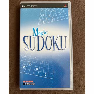 PSP ゲームソフト海外版数独　magicSUDOKU(携帯用ゲームソフト)