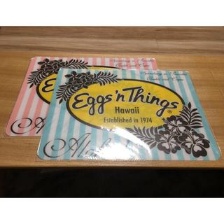 【未開封】エッグスンシングス ランチョンマット2枚セット(テーブル用品)
