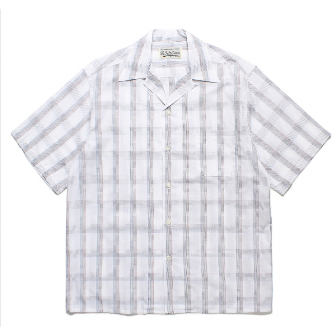 WACKO MARIA(ワコマリア)のWACKOMARIA CHECK OPEN COLLAR SHIRT メンズのトップス(シャツ)の商品写真