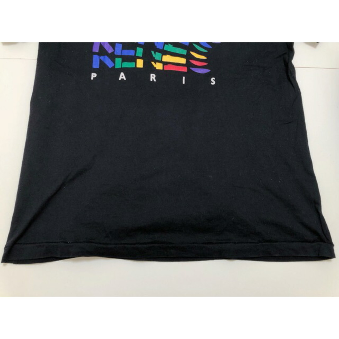 KENZO(ケンゾー)のKENZO PARIS（ケンゾー）ロゴ刺繍　プリントTシャツ【中古】【007】 メンズのトップス(Tシャツ/カットソー(半袖/袖なし))の商品写真