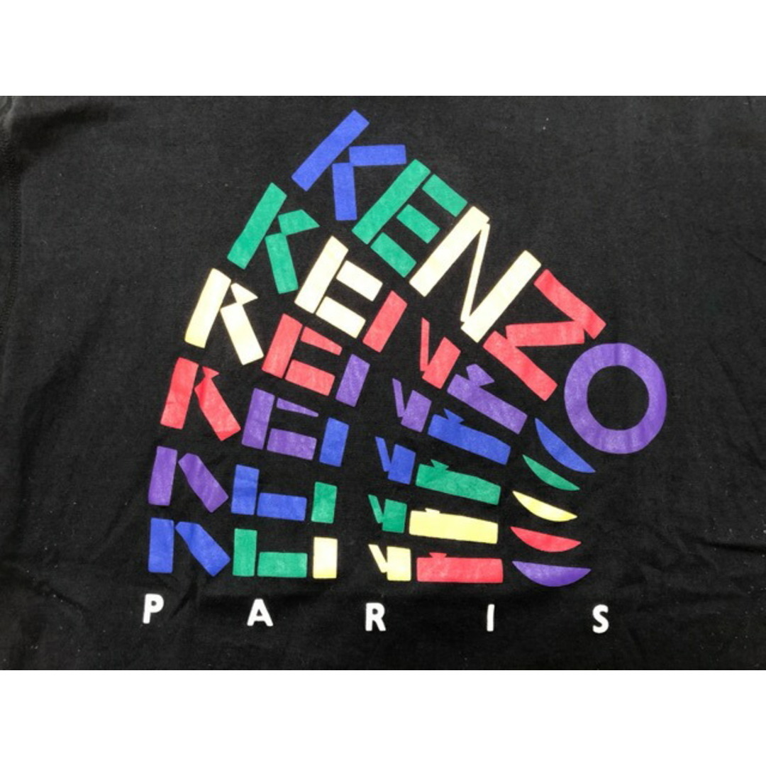 KENZO(ケンゾー)のKENZO PARIS（ケンゾー）ロゴ刺繍　プリントTシャツ【中古】【007】 メンズのトップス(Tシャツ/カットソー(半袖/袖なし))の商品写真