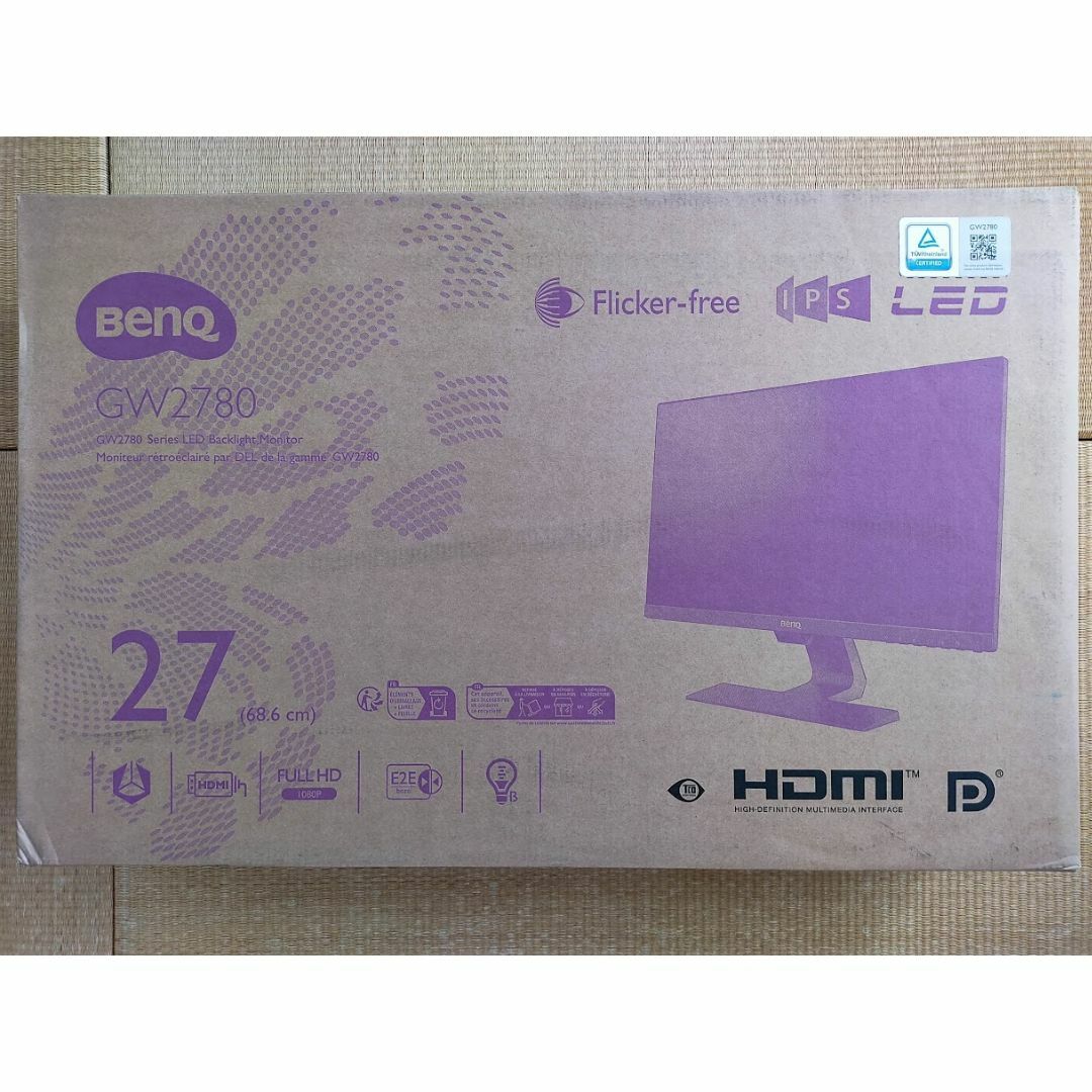 BenQ GW2780 アイケアモニター 27インチ FHD 1080p IPSの通販 by まゆ