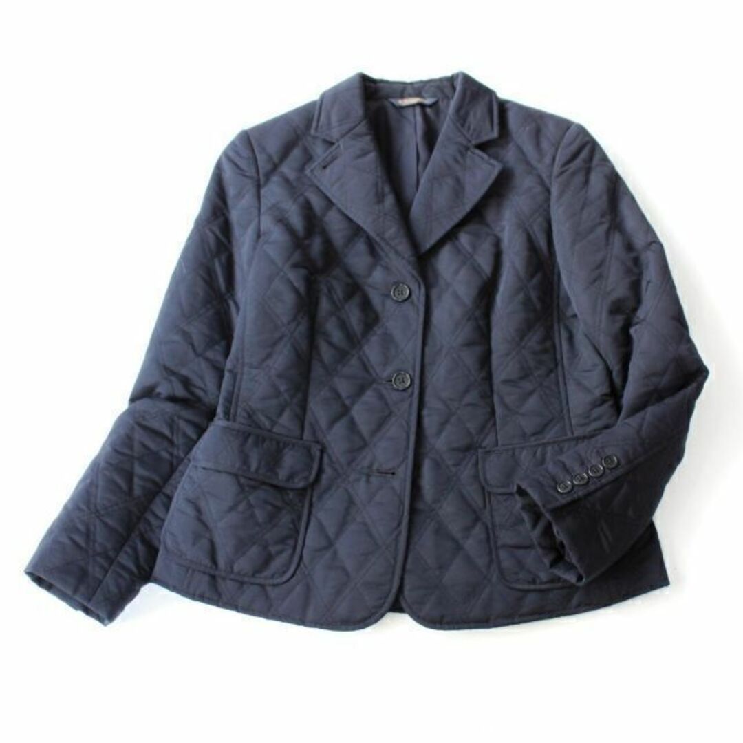 ブルックスブラザーズ　中綿　キルティング　テーラードジャケット　紺　6（L)