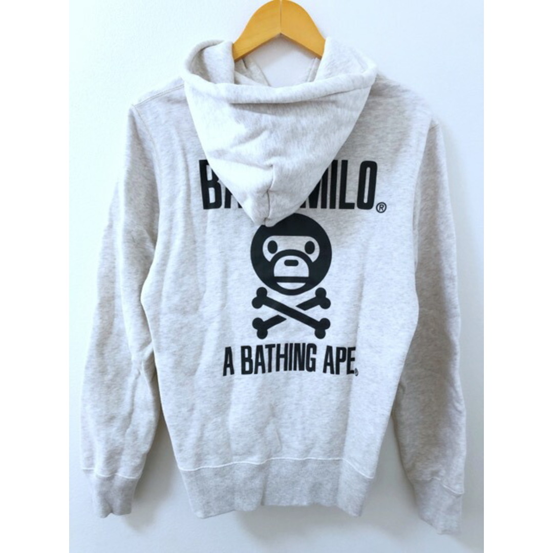 美品　A BATHING APE エイプ PIRATE ジップ パーカー　マイロ