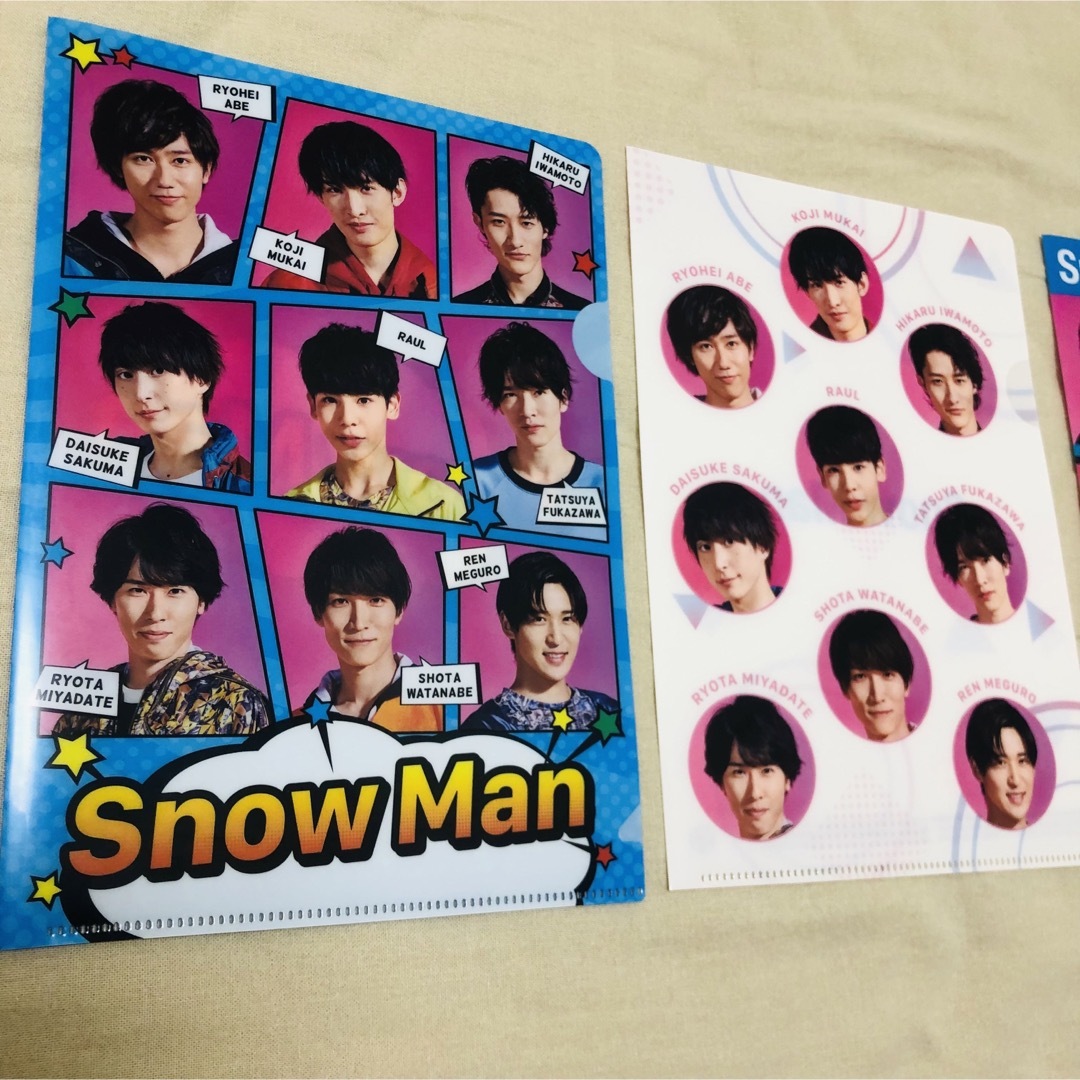 SnowMan CD購入特典まとめ売り エンタメ/ホビーのタレントグッズ(アイドルグッズ)の商品写真