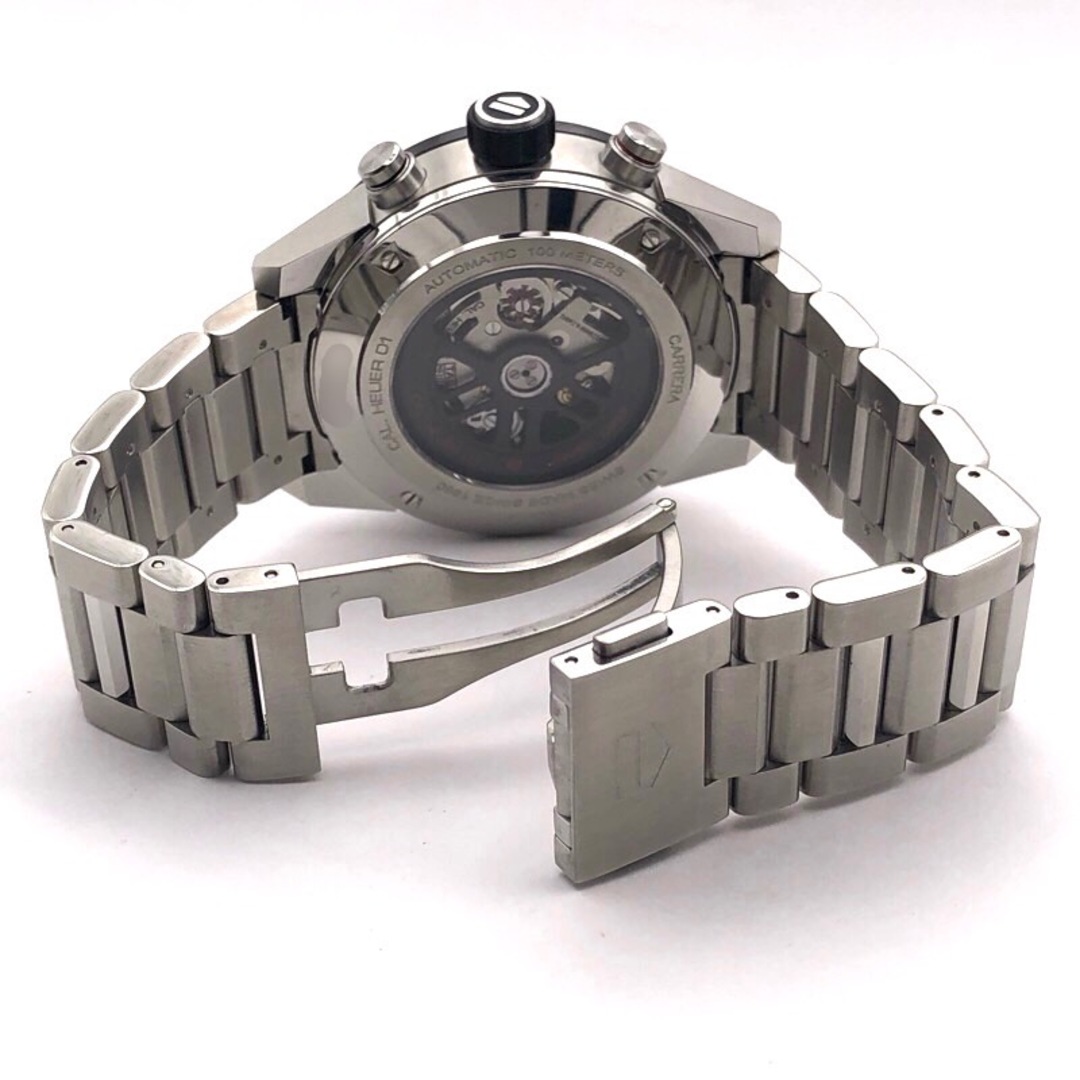 タグ・ホイヤー TAG HEUER カレラ　キャリバーホイヤー01　クロノグラフ CAR2A1W.BA0703 ステンレススチール 自動巻き メンズ 腕時計
